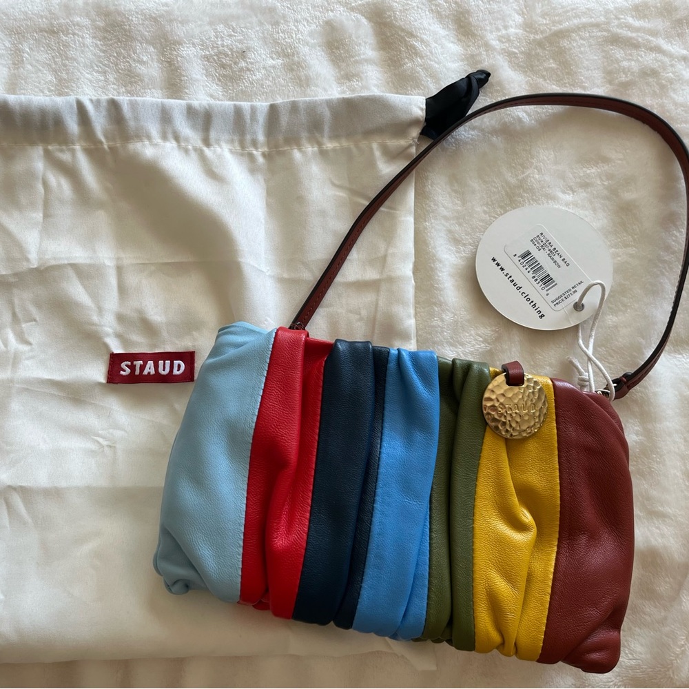 🌈 STAUD Riviera Bean bag RAINBOW 🌈